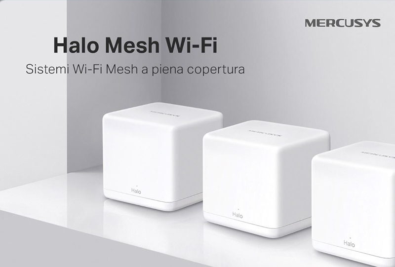 Halo: Tecnologia Mesh targata Mercusys per un Wi-Fi stabile ed esteso
