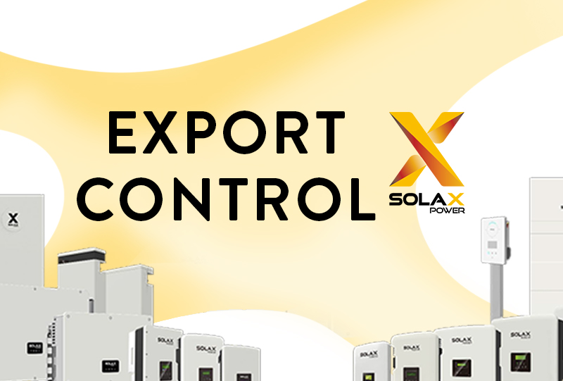 Come usare la funzione Export Control degli Inverter Solax Power